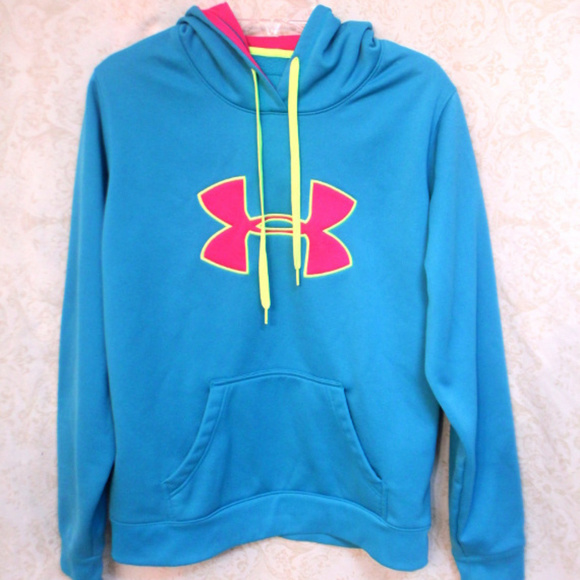 Under Armour Tops - Under Armour Hoodie Sweatshirt Women Size Large